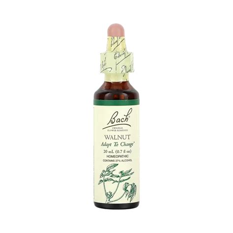 Bach, Original Flower Remedies, Walnut, 20 Ml – Maple Herbs