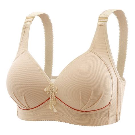 BLVB Push up Bra for Women Comfort Soft Support Bra Wireless Full ...