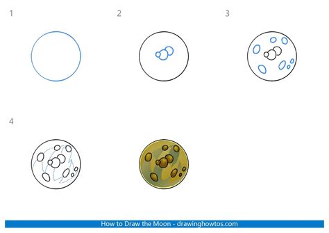 Image result for Moon Drawing Tutorial