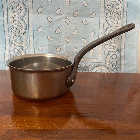 Matfer Bourgeat Copper sauce pan made in France, Furniture & Home ...