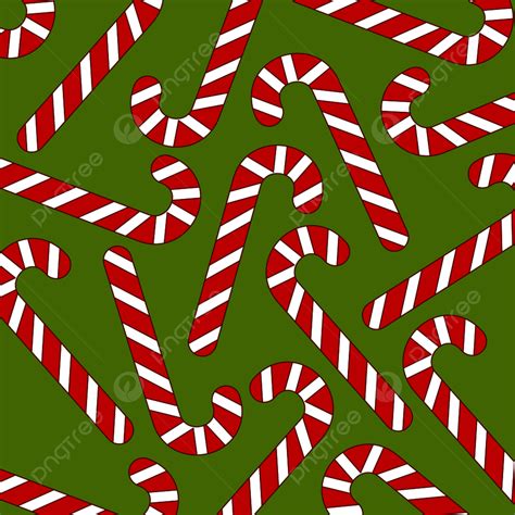 Candy Cane Pattern Background