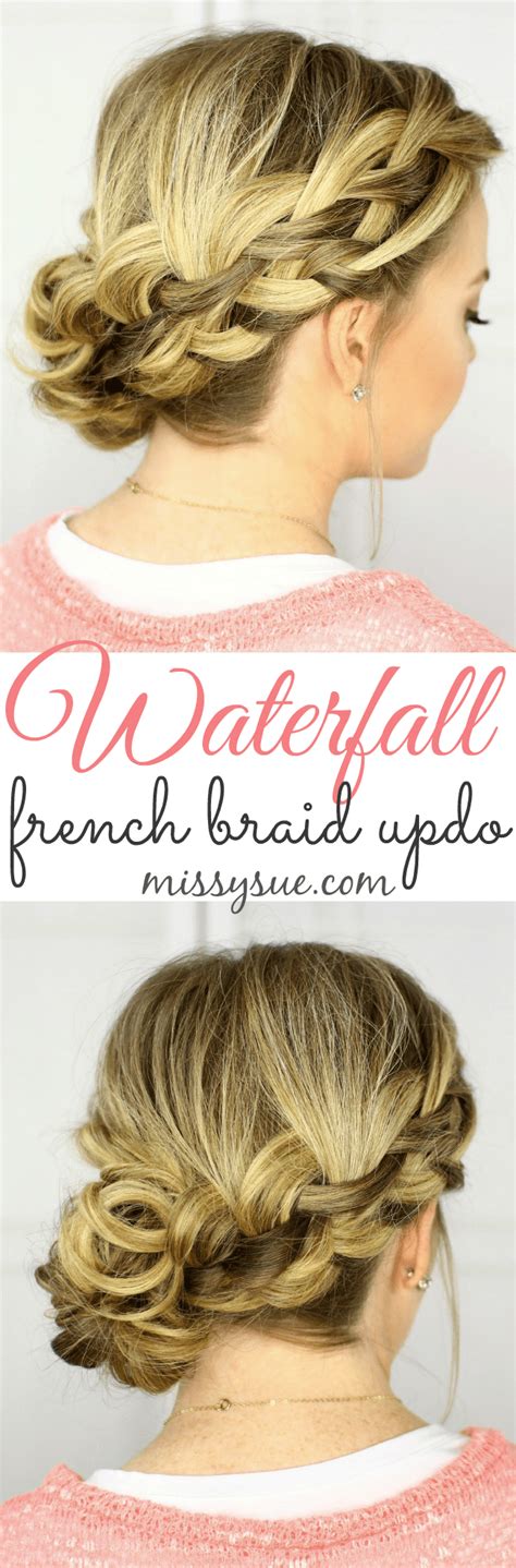 Image result for French Braid Updo Tutorial