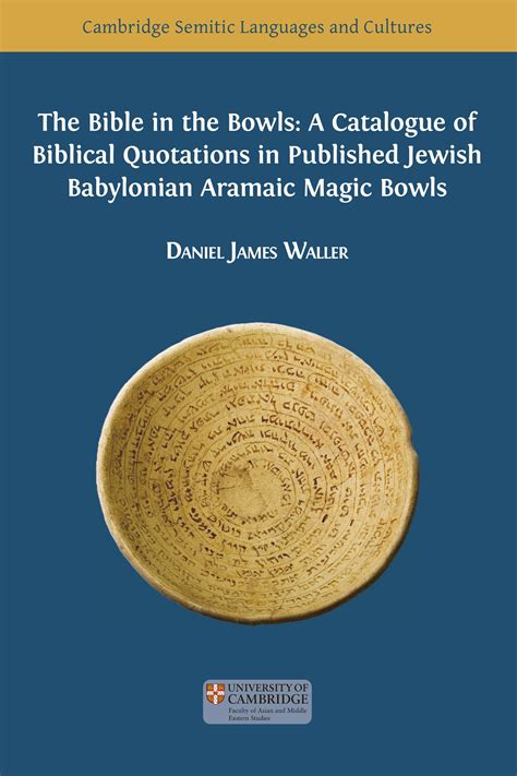 Catalogue of Biblical Quotations in Published Jewish Babylonian Aramaic ...