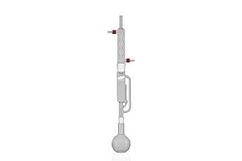 Omsons Glassware | Soxhlet Extractor Apparatus | Extractor Capacity ...