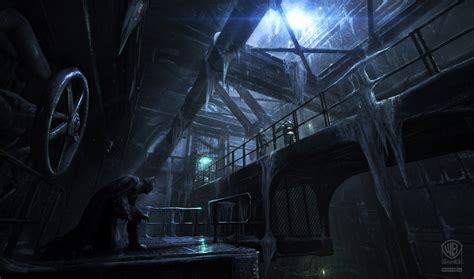 Batman Arkham City Concept Art Achtergrond