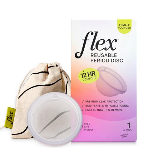 Flex Reusable Disc | Reusable Menstrual Disc | Tampon, Pad, and Cup ...