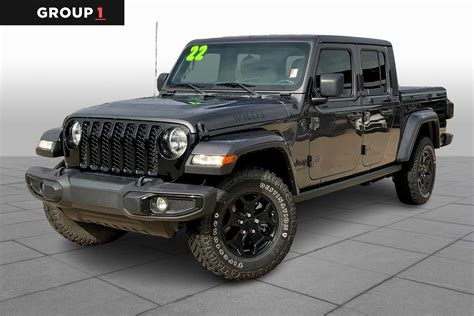 Pre-Owned 2022 Jeep Gladiator Willys Short Bed in Oklahoma City #NL143133 | Bob Howard Nissan