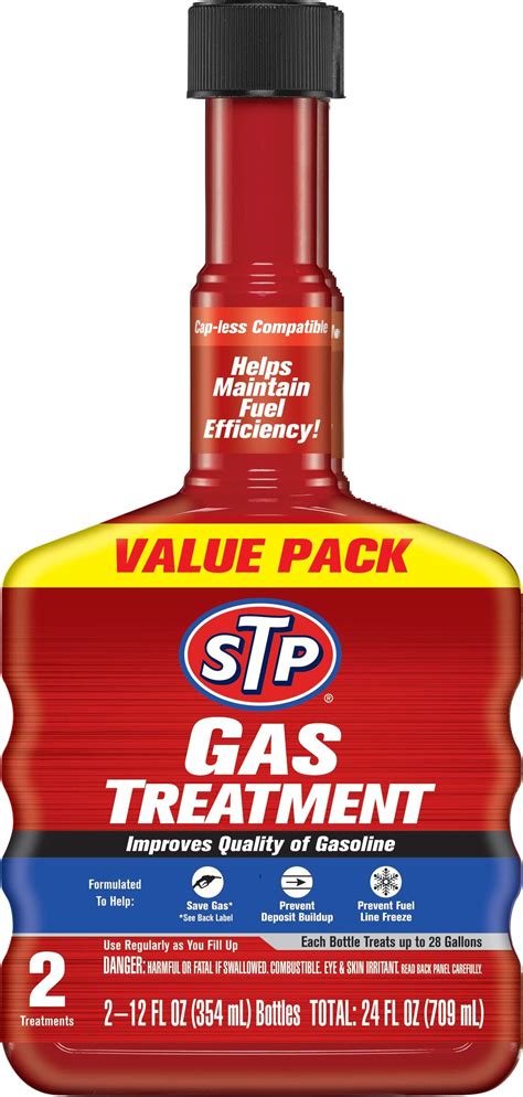 Amazon.com: STP Gas Treatment, Fuel Intake System Cleaner,Prevent Fuel ...