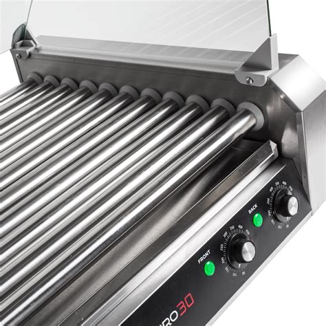 Olde Midway PRO30 Electric Grill Cooker Machine, 30 Hot Dog 11 Roller ...