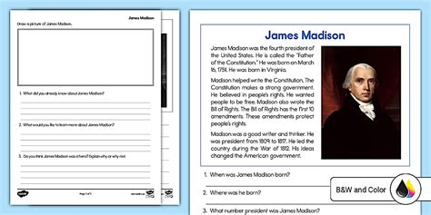 James Madison Beginner Level Reading and Writing for ELL