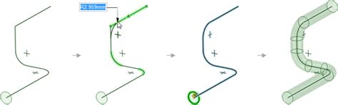 Sketch Curves in 3D Examples