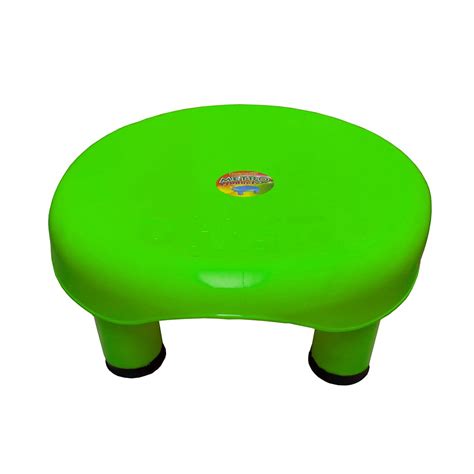 HAD Product's Plastic Sitting Stool Round Solid Strong Build (Green ...