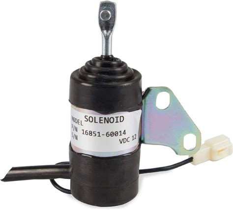 Buy 16851-60014 Fuel Shut Off Solenoid Compatible with Kubota BX2230D ...