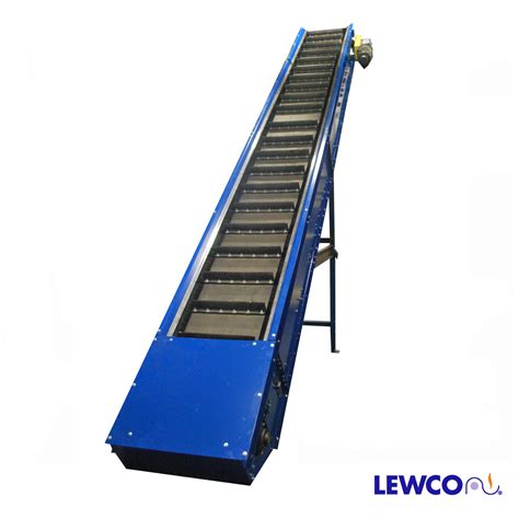 Heavy Duty Cleated Roller Bed Belt Conveyor – Lewco Conveyors