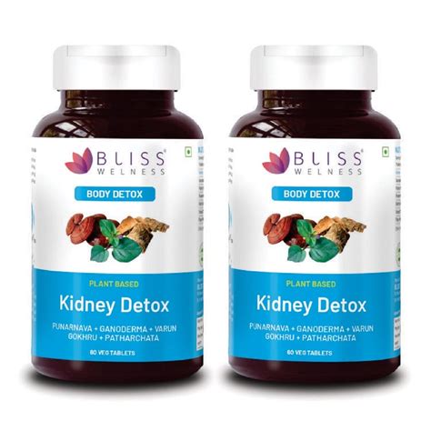 Buy Bliss Welness Kidney Detox Cleanse Purifier | Gokhru Patharchata ...