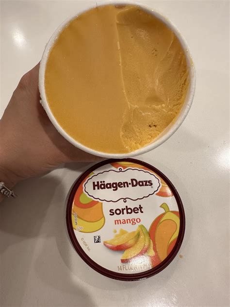 Haagen Dazs mango sorbet : r/icecream