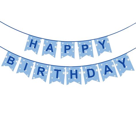 Party Propz Happy Birthday Banner Glitter - 1pc Birthday Banner For ...