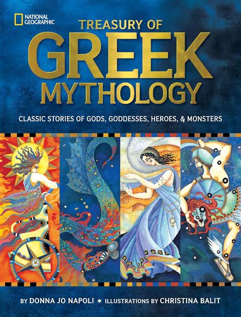 Treasury of Greek Mythology: Classic Stories of Gods, Goddesses, Heroes ...