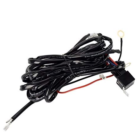 Buy Universal 12V 40A Car Fog Light Wiring Harness Kit Loom For HID ...