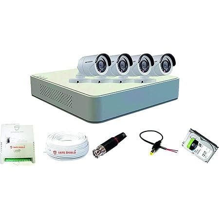 Hikvision 8 Channel 2MP Full HD 1080 DVR (White) : Amazon.in: Home ...