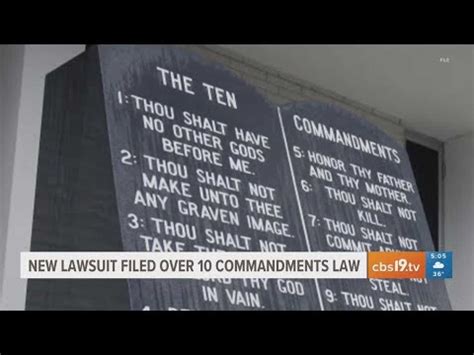 Texas Families Sue to Block Ten Commandments Displays in Schools ...