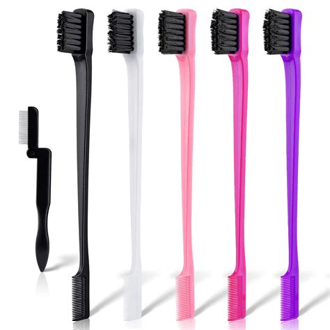 Amazon.com: Vodoba Edge Brush - 6 Pieces Edge Control Brush Comb Set ...