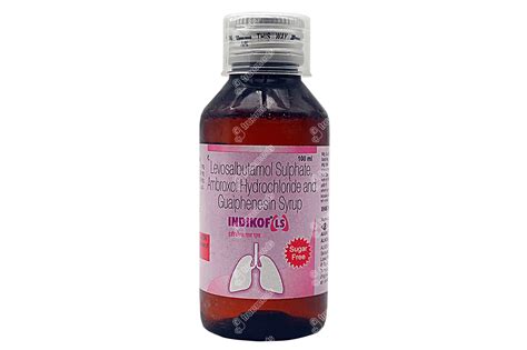 Indikof Ls Sugar Free Syrup 100ml: Uses, Side Effects, Price & Substitutes