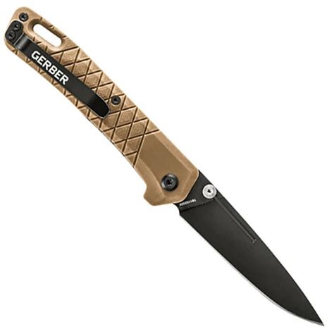Gerber Zilch Folding Knife - Coyote - Complete Outdoors NZ