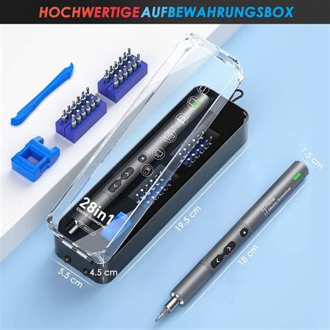 Eyein Mini Electric Screwdriver Set 28 in 1 Cordless India | Ubuy