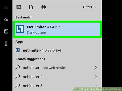 Image result for Set Bandwidth Limit