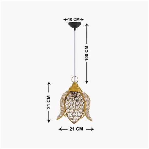 Buy HOMESAKE Contemporary Gold Metal Pendant Light from Homesake at ...