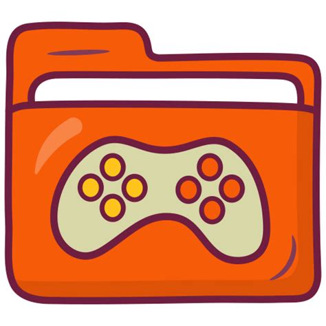 Game folder - Free gaming icons