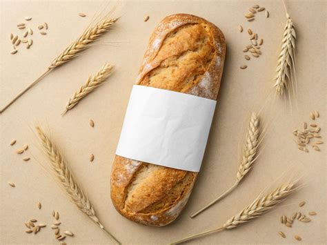 Free French Baguette Bread Mockup PSD | | GRAFLICK