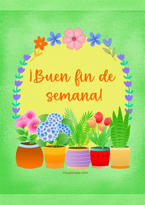 Tarjeta: Buen fin de semana, tarjetas de Vida simple