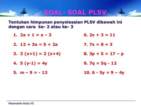 Menguasai Sistem Persamaan Linear Tiga Variabel: Contoh Soal dan Pembahasannya