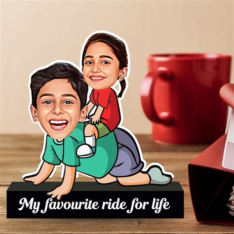 ZOCI VOCI Rakshabandhan Gifts Personalized Toony Caricatures | Best ...