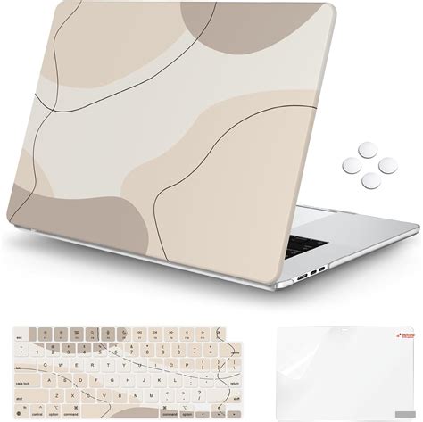 iCasso Compatible with MacBook air 15 inch case 2023 M2 Chip with ...