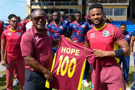 Download Legendary Cricket Icons, Shai Hope and Desmond Haynes ...