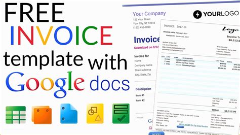 Free Google Docs Invoice Template Of Google Template Receipt ...