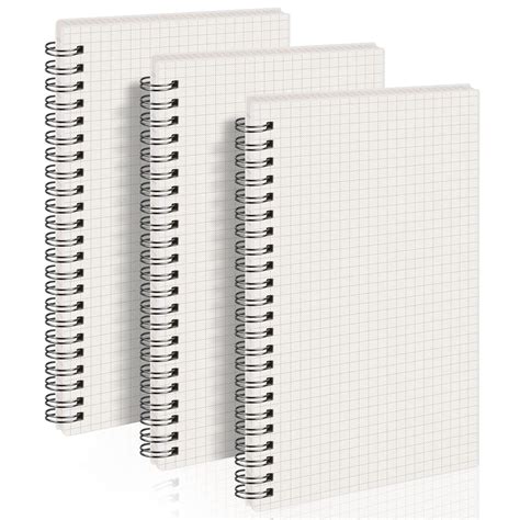 Snapklik.com : AHGXG A5 Graph Paper Notebook Spiral (3-Pack) Spiral ...