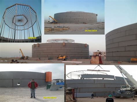 SİLİNDİRİK ÇELİK TANK (TOPMAM 200.000.-M3) / CLYLINDRICAL STEEL TANKS ...