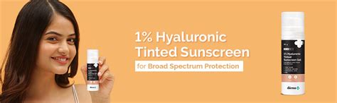 The Derma Co 1% Hyaluronic Tinted Sunscreen, 50 gm | Uses, Benefits ...