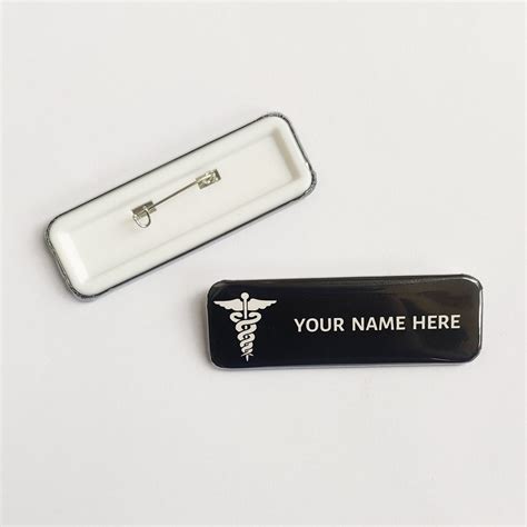 The Doctor Personalised Name Badge - 22x67mm – Creator Store