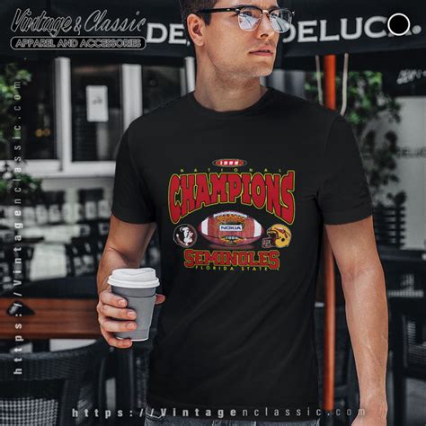 Vintage Florida State University 1990s 90s Fsu Seminoles Shirt ...