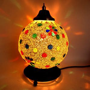 Banke Bihari Glass Handicraft Glass Table Lamp Com Hanging Lamp Table ...