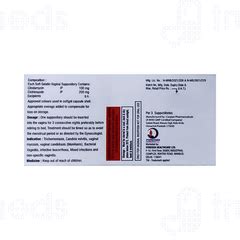 Femiclo V Vaginal Suppository 3 - Uses, Side Effects, Dosage, Price ...