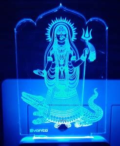vimbi Maa khodiyar 3d illusion multicolor led Night Lamp Price in India ...