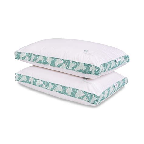 Tommy Bahama Home Juego de 2 Almohadas Estándar/ Queen co...