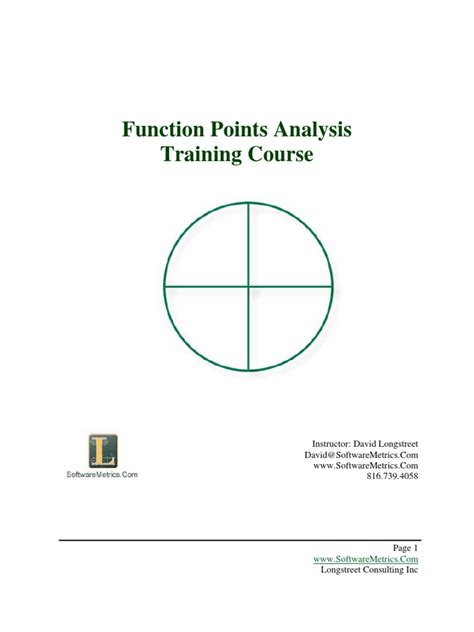 Function Point Metric in Analysis Model 的图像结果