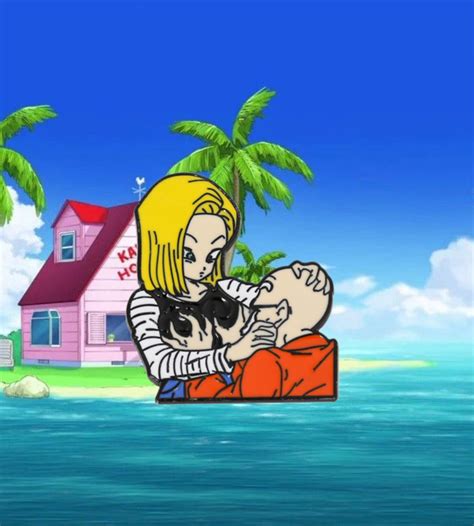 Sexy Android 18 & Pervy Master Roshi Enamel Pin - Etsy